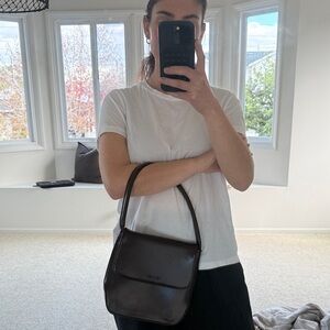 Chic Brown Leather Women's Bag